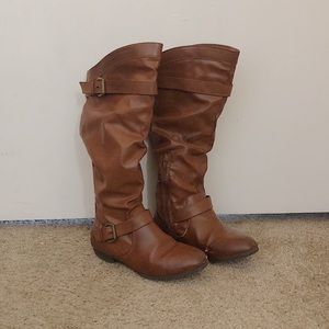 Tall Brown Boots